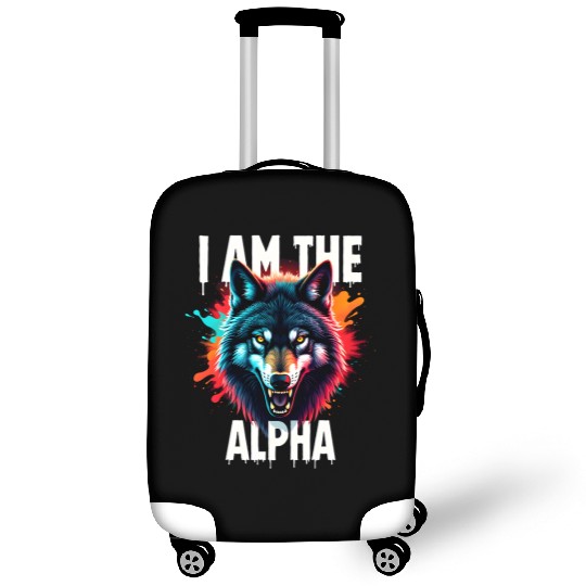 I Am The Alpha Wolf Luggage Covers