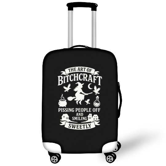 Witchcraft Humor Spell Luggage Covers