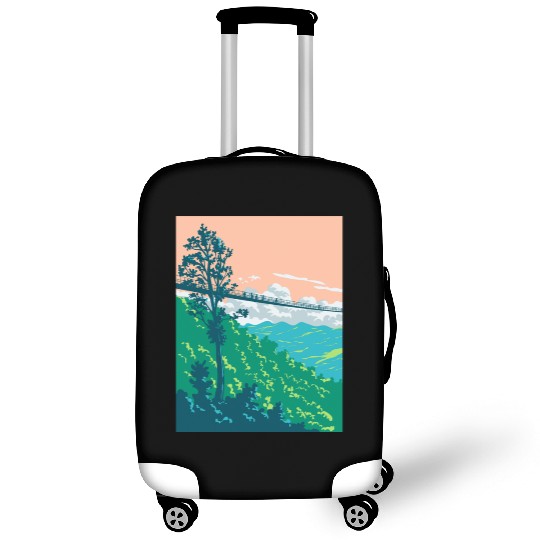 Great Smoky Mountains National Park in Gatlinburg  Luggage Covers
