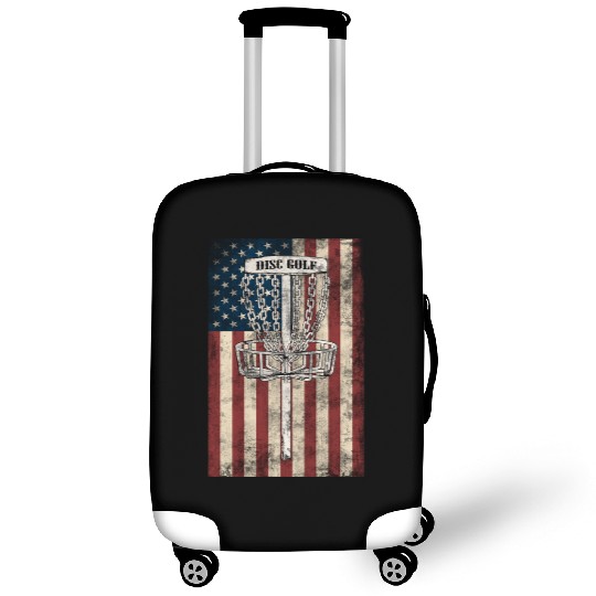 Disc Golf – USA Flag Design Luggage Covers