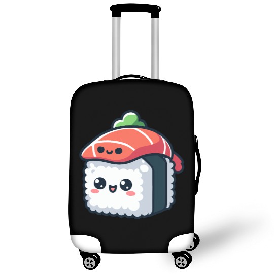 kawaii sushi character - food Luggage Covers
