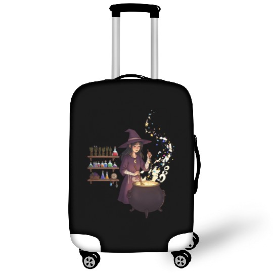 Enchanted Witch Potion Craft Design Luggage Covers