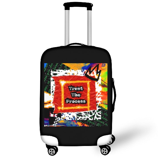 Trust The Process Graffiti Art Design Luggage Covers