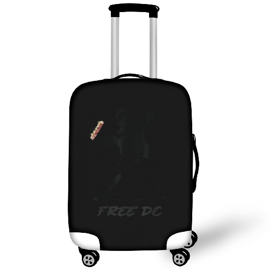 Free DC Sandwich Guy Banksy Style Street Art Luggage Covers