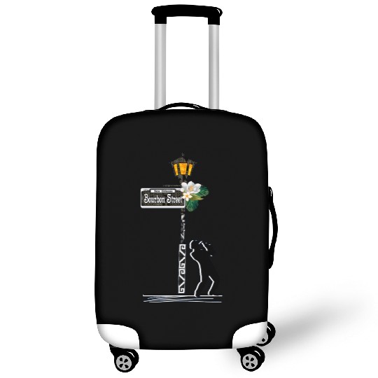 Bourbon Street Saxophonist 2 Luggage Covers
