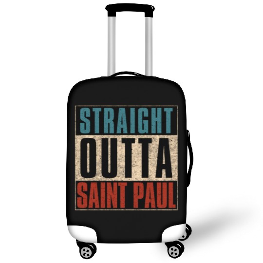 Straight Outta Saint Paul Minnesota MN Luggage Covers