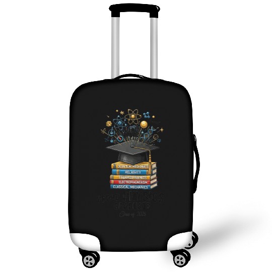 proud physics graduate class of 2026 Luggage Covers