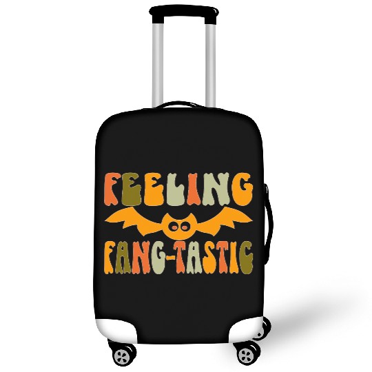 Feeling Fang-Tastic Funny Halloween Bat Luggage Covers