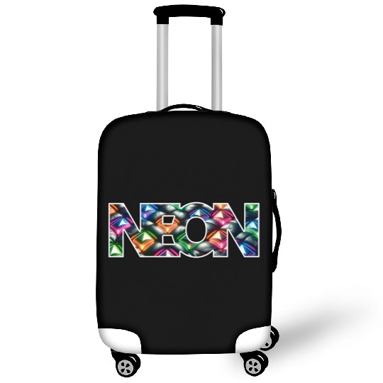 Gemstone Deluxe Neon Logo Luggage Covers