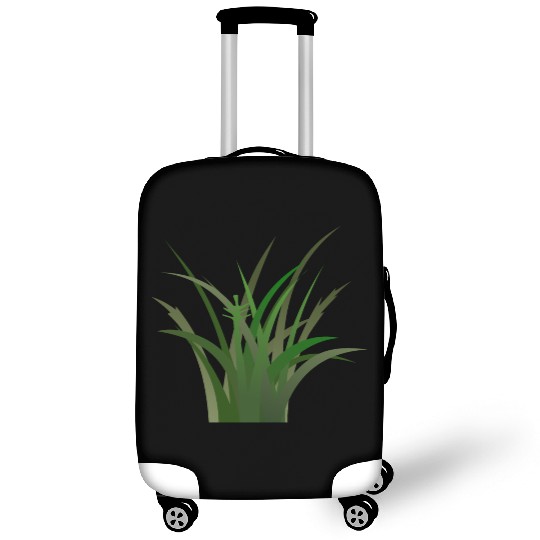 Green Grass Luggage Covers