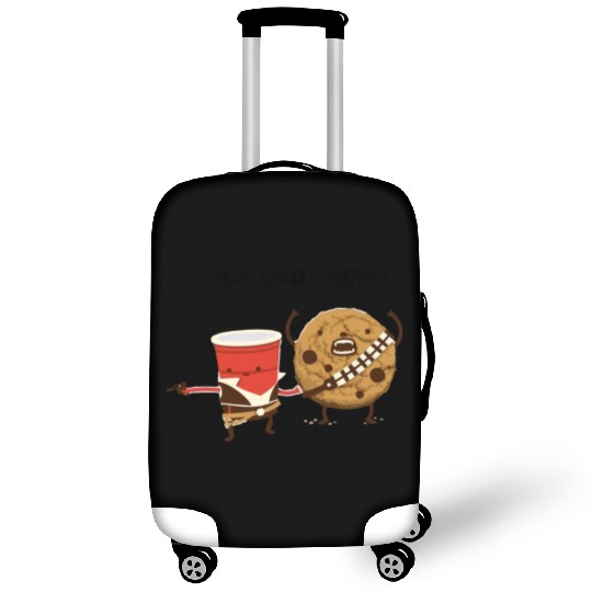 Funny star wars han solo and chewbacca Luggage Covers