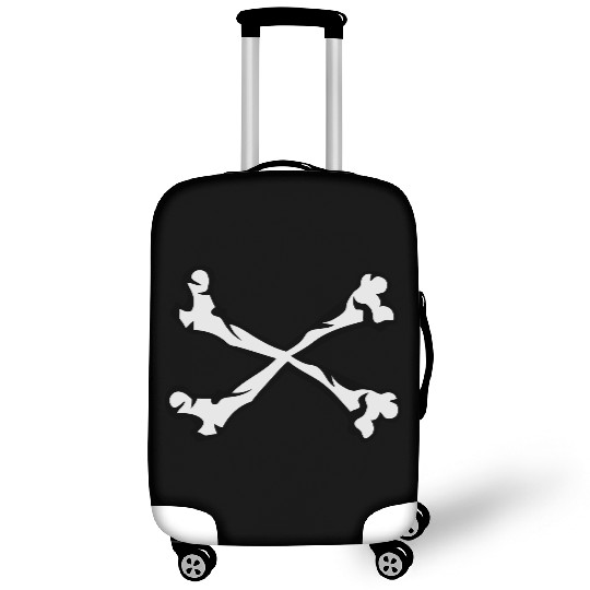 cross bones skeleton bones 407 Luggage Covers