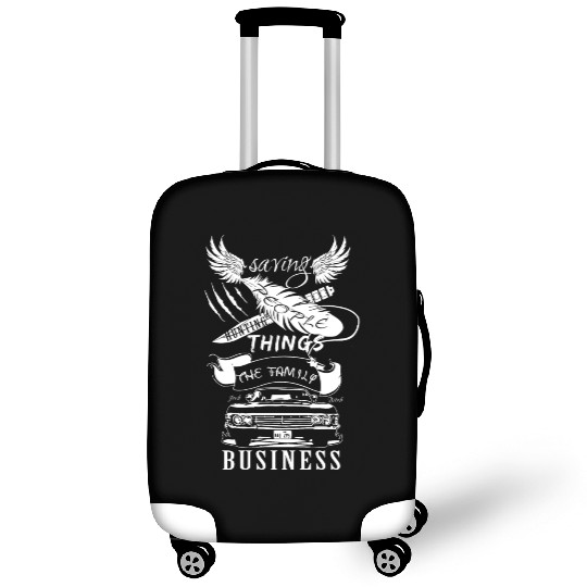 Supernatural - Saving people hunting things Luggage Covers