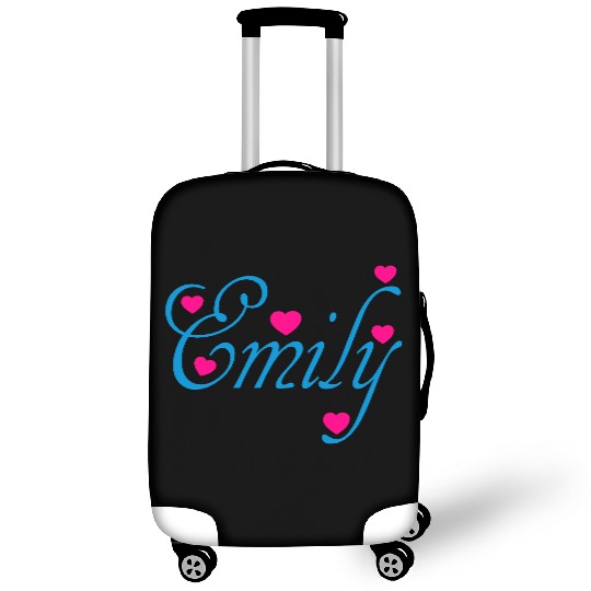 ♥ټI Love Emily-Vector Cute Confession Designټ♥ Luggage Covers