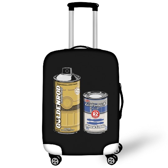 Funny Star Wars r2d2 and c3p0 parody Luggage Covers