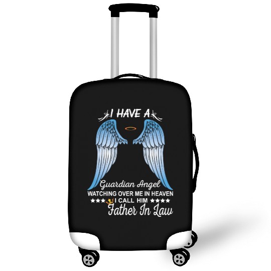 My Father In Law Is My Guardian Angel Luggage Covers