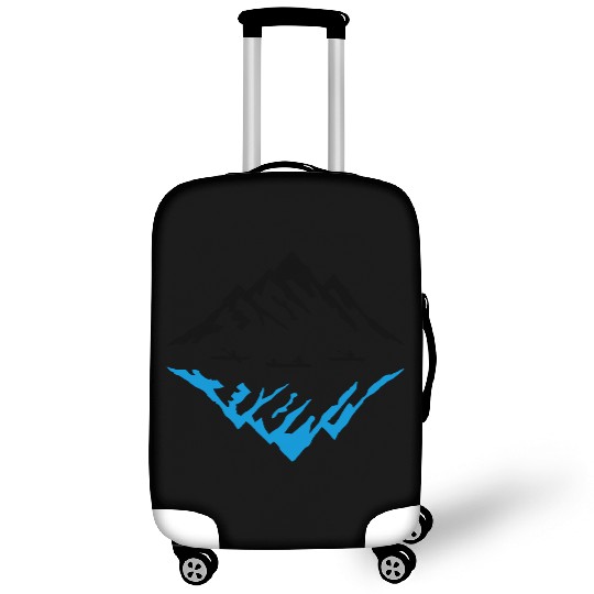Canoe & Mountains, Reflection Luggage Covers