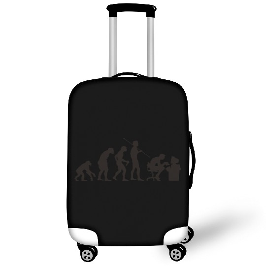 Evolution of a Computer Geek Luggage Covers