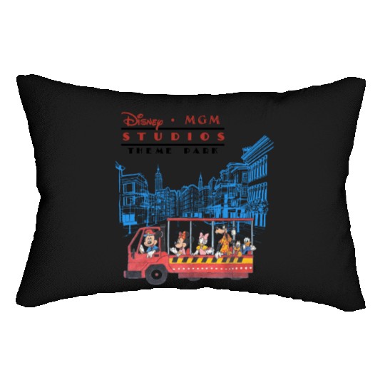 Retro Disney MGM Studios Vintage | Unisex Softstyle Lumbar Pillows