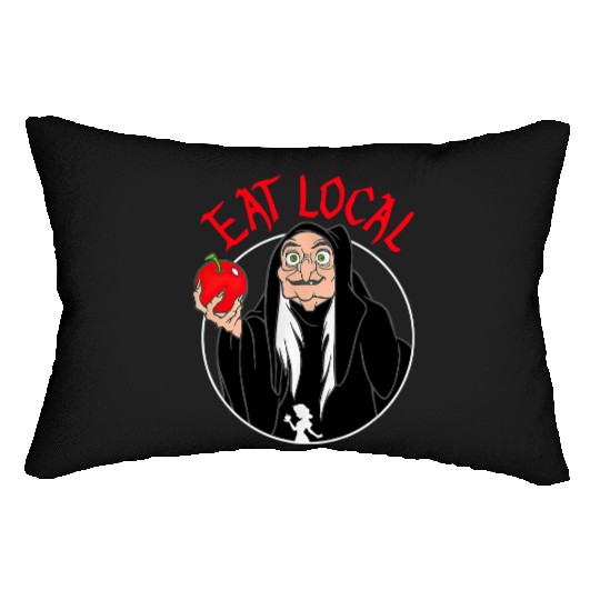 Disney Snow White Witch Poison Apple Eat Local Witch Vacation Disney Lumbar Pillows