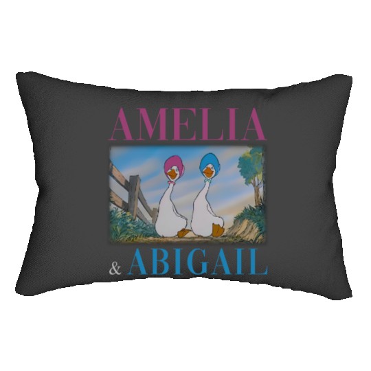 Amelia And Abigail The Aristocats 1970 Lumbar Pillows Disney Lumbar Pillows