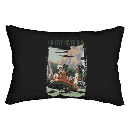 Retro Disney Retro Grizzly River Run Lumbar Pillows