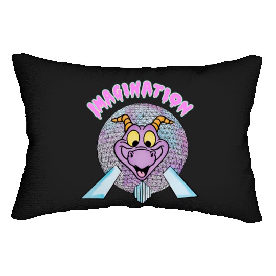 IMAGINATION - Figment Lumbar Pillows, Disney Figment Lumbar Pillows