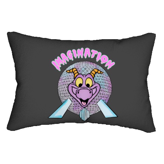 IMAGINATION - Figment Lumbar Pillows, Disney Figment Lumbar Pillows