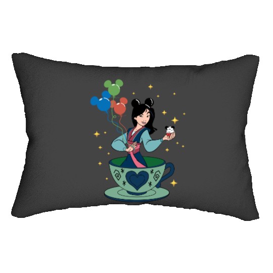 Disney Mulan Princess Lumbar Pillows, Disney Trip
