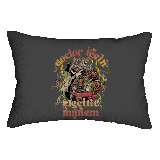 Disney Muppets Doctor Teeth And The Electric Mayhem Poster Lumbar Pillows