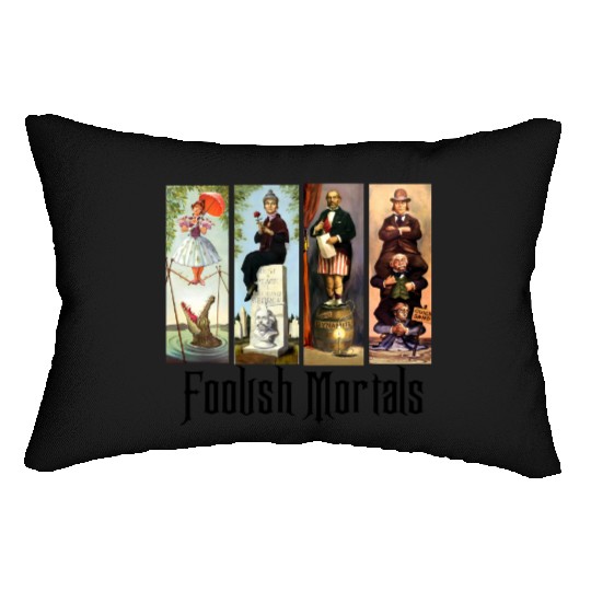 foolish mortals crop top, disney haunted mansion Flowy Cropped Tees