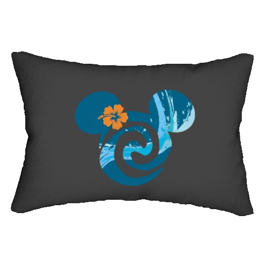Moana Lumbar Pillows, Disneyworld Lumbar Pillows, Disney Princess Lumbar Pillows, Moana Mickey Ears Lumbar Pillows