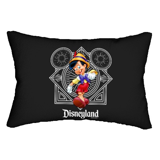 Disneyland Pinocchio 100 Years Of Wonder Lumbar Pillows Cute Pinocchio Lumbar Pillows
