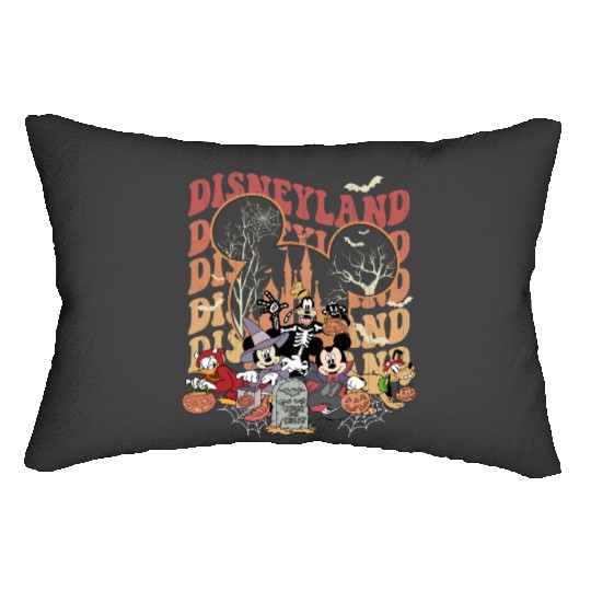 Vintage DisneyLand Halloween Lumbar Pillows