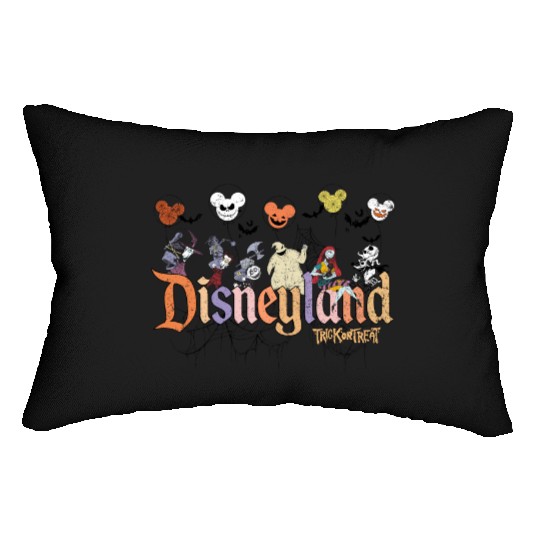 Vintage Disneyland Nightmare Before Christmas Halloween Lumbar Pillows