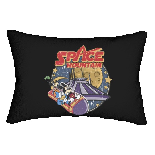 Colors Disney Space Astronauts Lumbar Pillows, 90's Space Mountain Lumbar Pillows