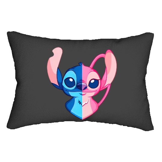 Stitch  Lumbar Pillows, Disney Stitch and Angel Lumbar Pillows, Lilo and Stitch Lumbar Pillows