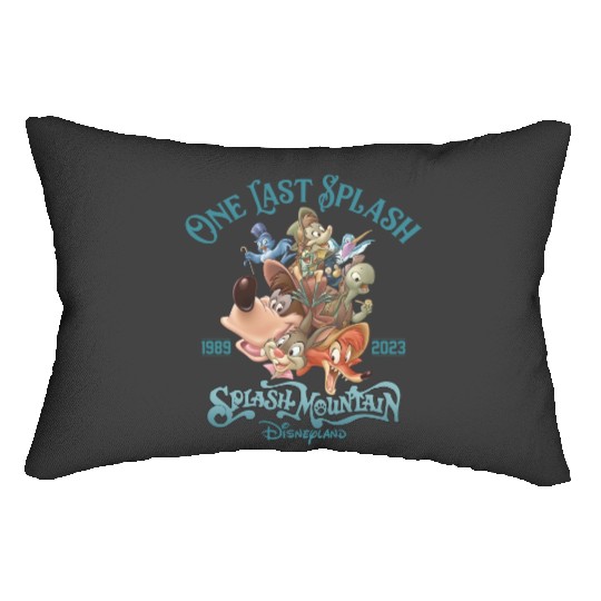 Disney Splash Mountain One Last Splash Unisex Lumbar Pillows 1989 - 2023