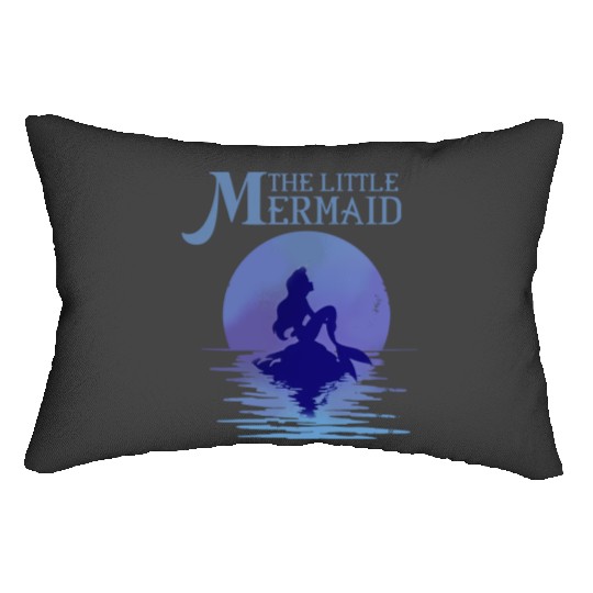 Vintage The Little Mermaid Lumbar Pillows, Disneyworld Lumbar Pillows