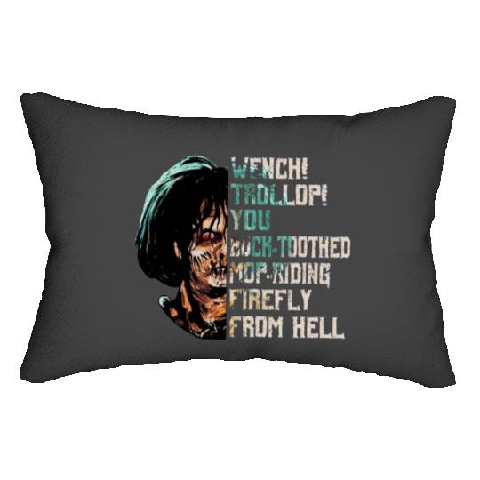 Vintage Disney Billy Butcherson Wench Trollop Lumbar Pillows, Hocus Pocus 2 Lumbar Pillows, Sanderson Sisters Witch Lumbar Pillows