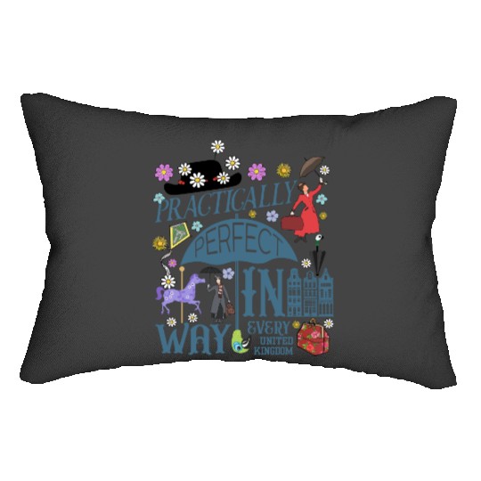 Disney Mary Poppins Lumbar Pillows, Practically Perfect in Every Way Lumbar Pillows
