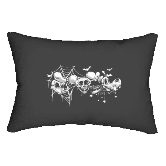 Disney Skeleton Halloween Tank, Mickey Skeleton Tank, Disney Halloween Tank Lumbar Pillows