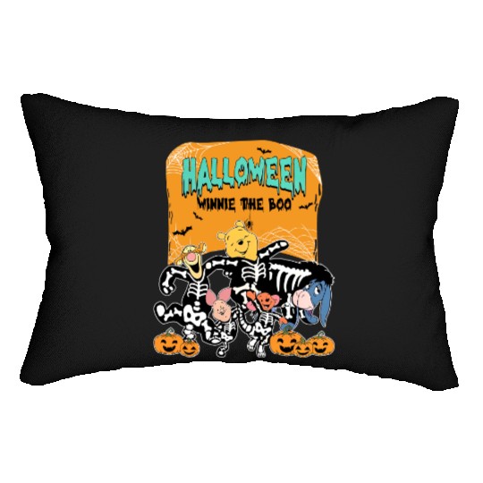 Disney Winnie the Pooh Skeleton Halloween Lumbar Pillows