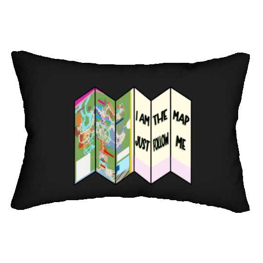 I am the map - Disney - Lumbar Pillows