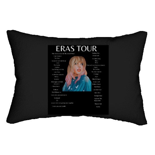 Eras Tour Setlist Lumbar Pillows