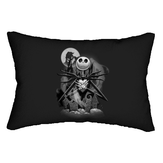 Disney Nightmare Before Christmas Jack Night Sce Lumbar Pillows