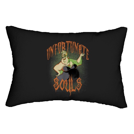 Disney Villains Halloween Ursula Unfortunate Sou Lumbar Pillows
