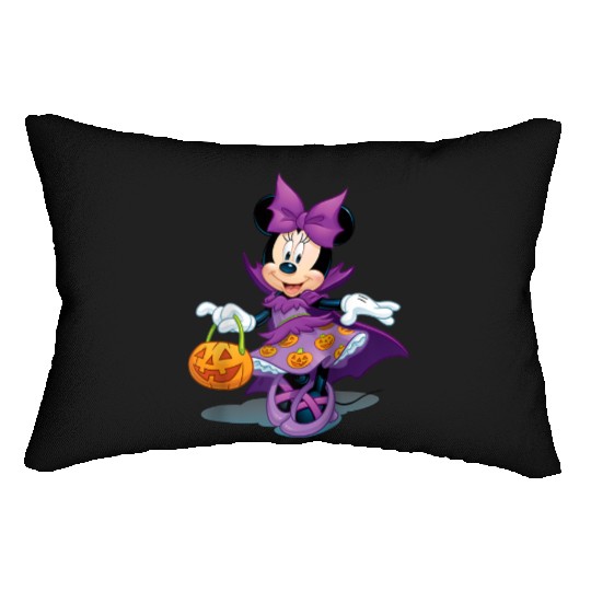 Disney Halloween Minnie Mouse Raglan Baseball Te Lumbar Pillows