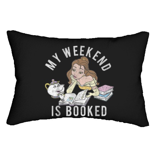 Disney Beauty And The Beast Belle My Weekend Is Lumbar Pillows
