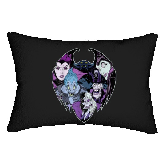 Disney Villains Evil Crew Lumbar Pillows